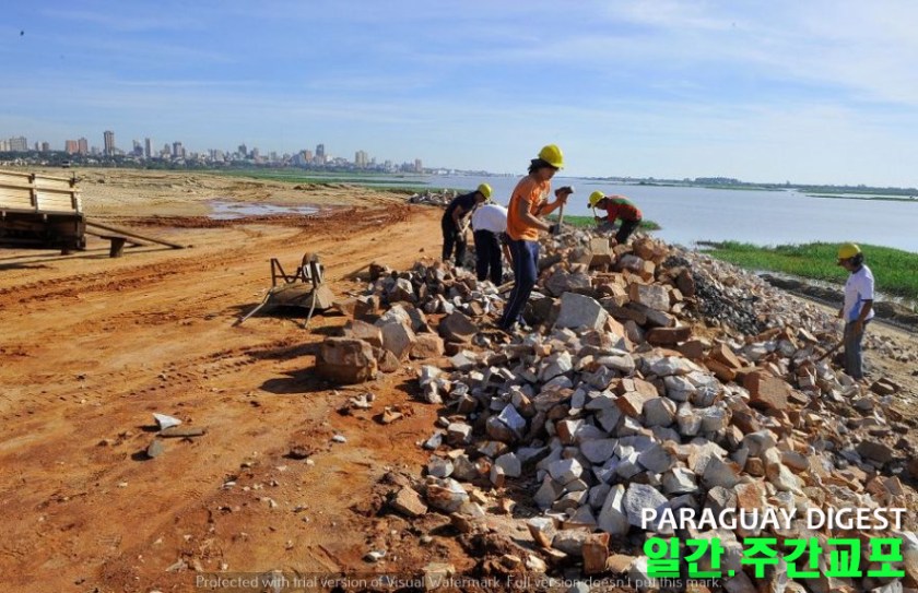 강변북로 공사 시작