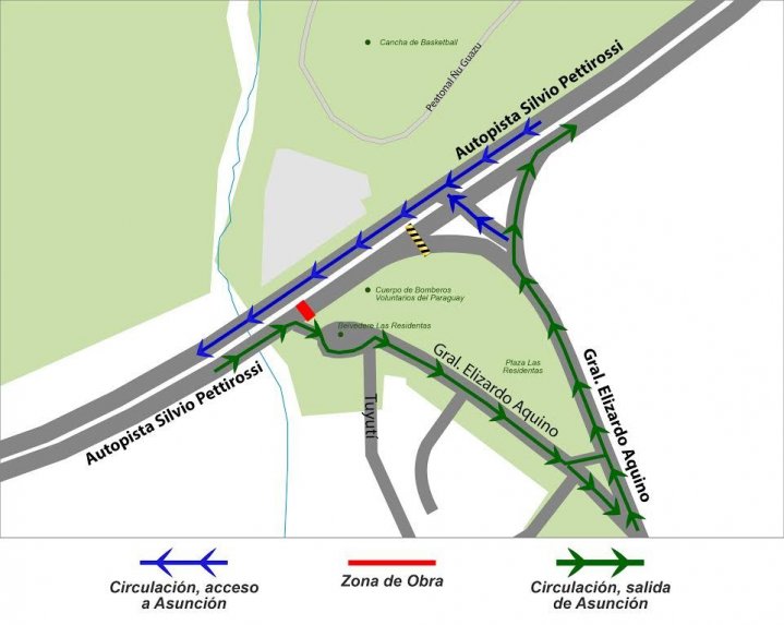 아우또삐스따 일부 구간 통행제한