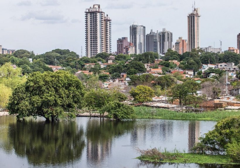 파라과이강수위 증가