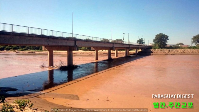필코마죠강 수자원 부족