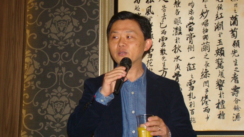 6 축사를하는 구일회 한인회장