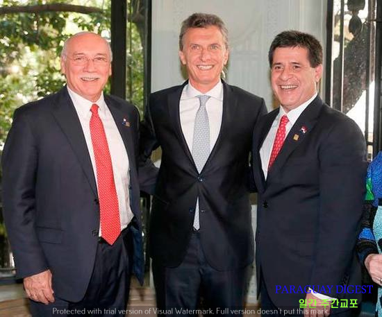 아르헨-파 정상회담