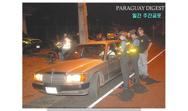 세마나 산타연휴기간중 도로경찰단속 강화