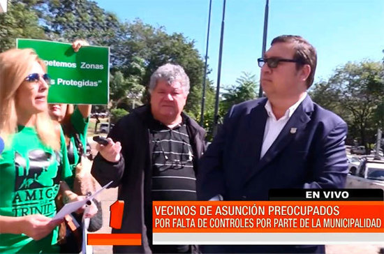 푸드파크 반대시위