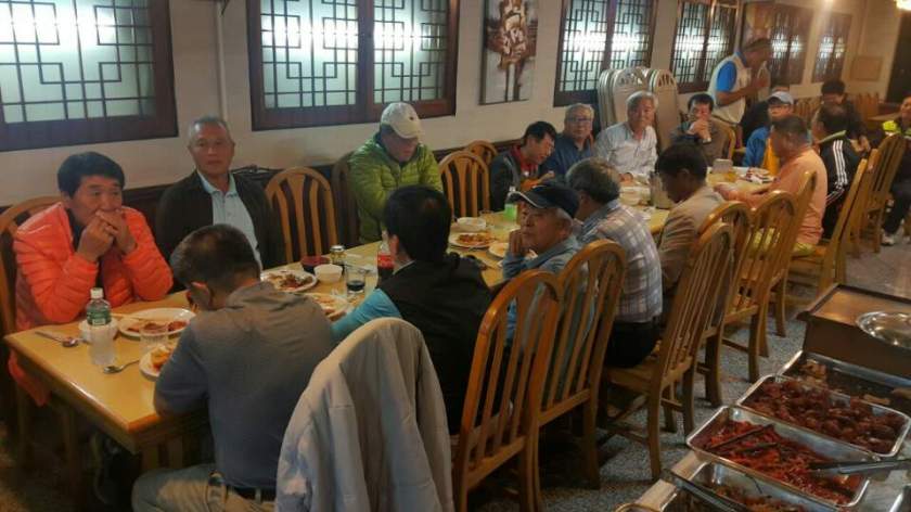 23시상식장에 참석한 동호인들