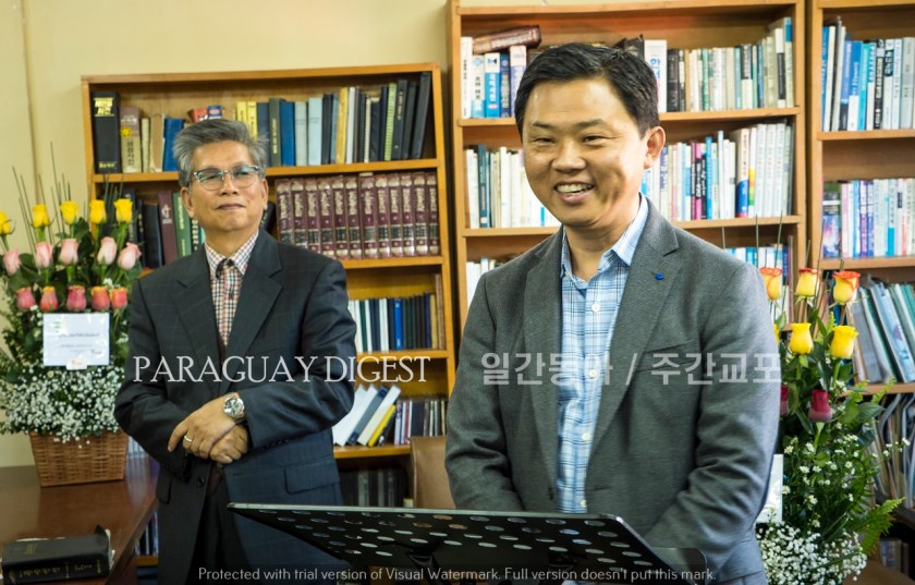 2축사를 하는 구일회 한인회장